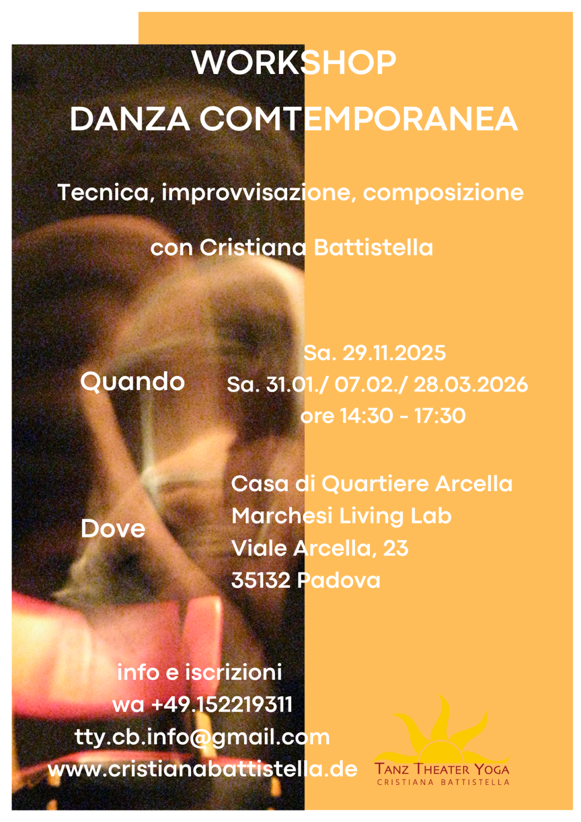 LEZIONE DANZA PADOVA CASA QUARIERE 13.04.25